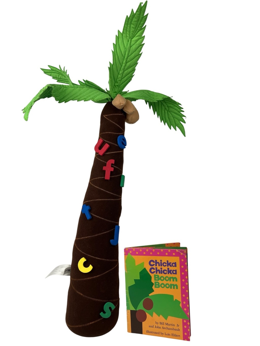 Chicka Chicka Boom Boom Plush Palm Tree Alphabet Learning Preschool